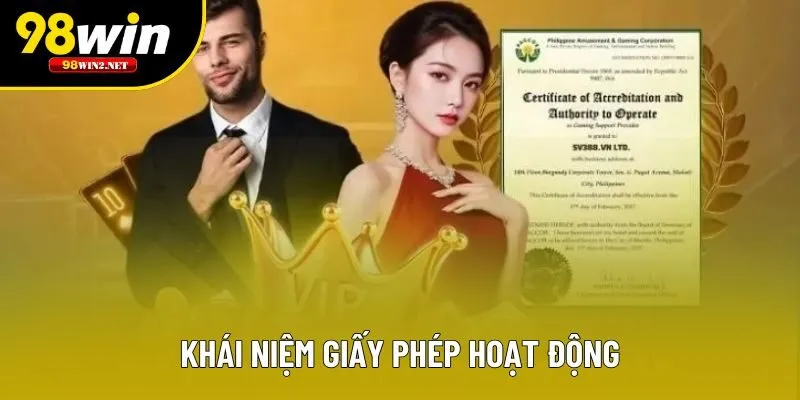 Khái niệm giấy phép hoạt động